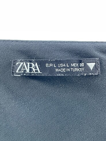 l Beden siyah Renk Zara Kısa Elbise %70 İndirimli.