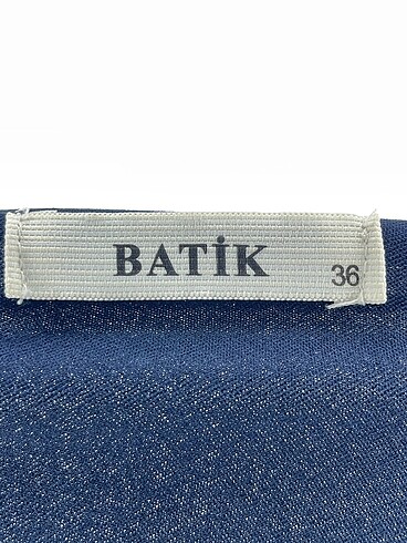 36 Beden lacivert Renk Batik Uzun Elbise %70 İndirimli.