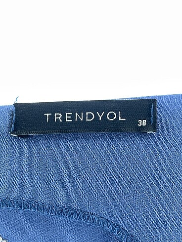 38 Beden mavi Renk Trendyol & Milla Uzun Elbise %70 İndirimli.