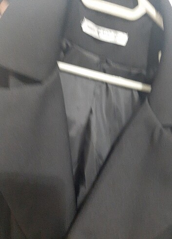 36 Beden siyah Renk Siyah blazer ceket
