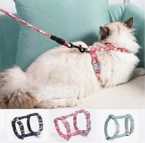KEDİ GEZDİRDME GÖĞÜS TASMASI