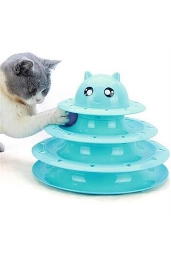 3 Katlı Kedi Oyuncağı