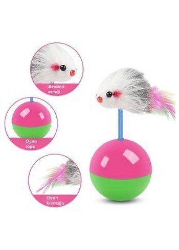 Beyaz Kedi Oyuncağı Tüy Detaylı - Görsel 5
