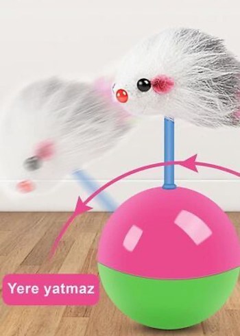 Beyaz Kedi Oyuncağı Tüy Detaylı - Görsel 7