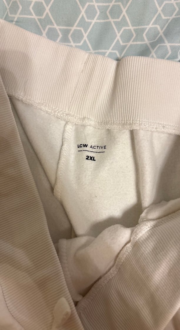 beyaz eşofman altı - Görsel 2