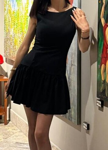 Zara ZARA SİYAH ELBİSE