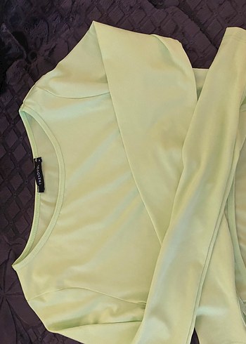 Pastel Yeşil Spor Tişörtü - Görsel 2