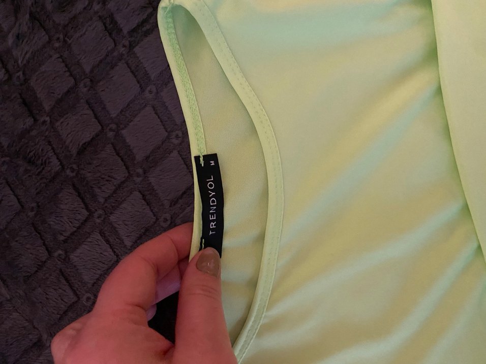 Pastel Yeşil  Spor Tişörtü - Görsel 3