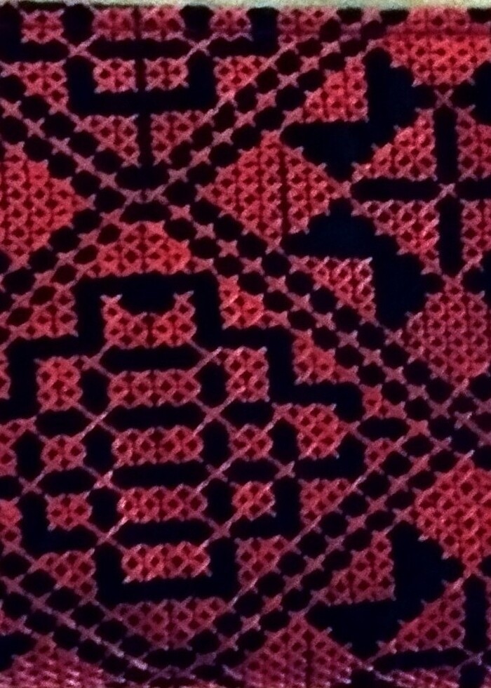 Geleneksel Filistin motifli Cüzdan  - Görsel 2