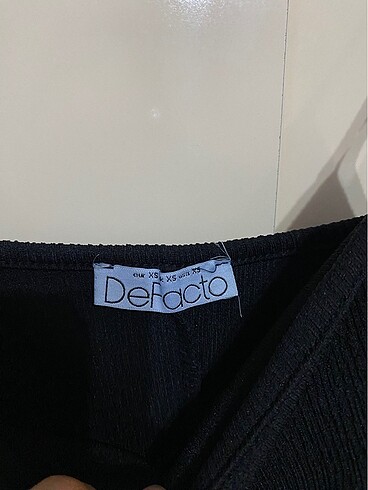 xs Beden Defacto basic elbise