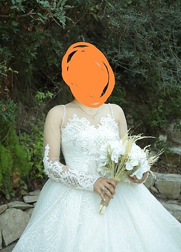 Özel dikim Helen kesim gelinlik - Görsel 2