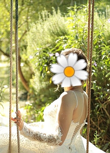 Özel dikim Helen kesim gelinlik - Görsel 5