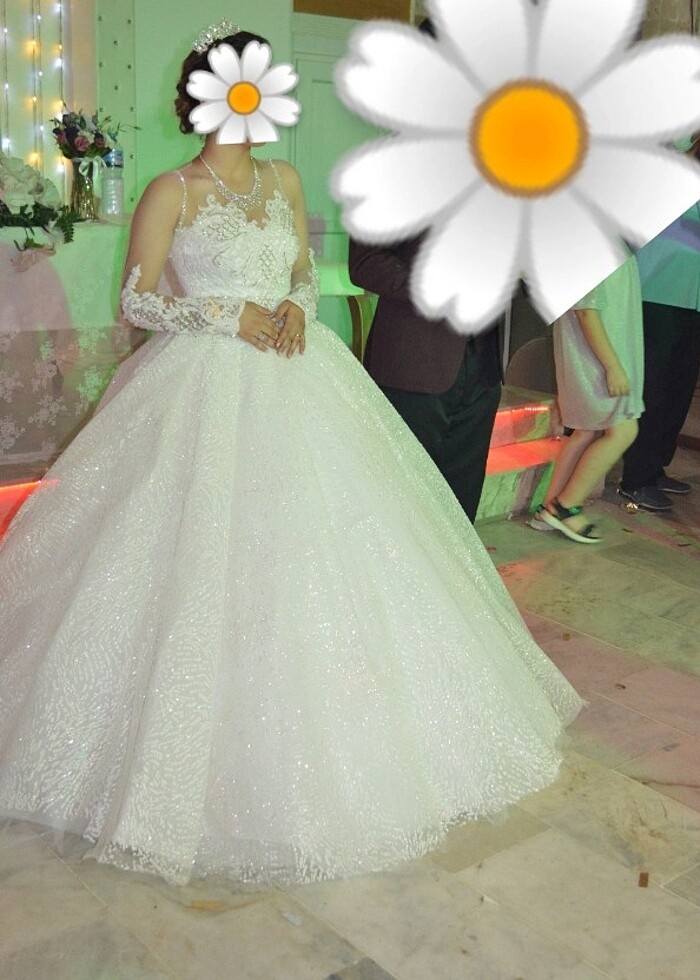 Özel dikim Helen kesim gelinlik - Görsel 4