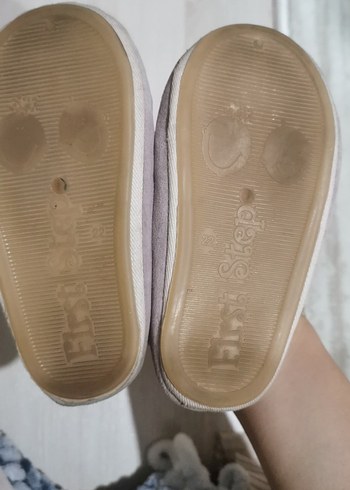 Kızlar İçin Bej Süet Fiyonk Detaylı Babet - Görsel 3