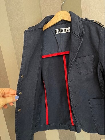 9 Yaş Beden lacivert Renk Bikkembergs erkek cocuk ceket