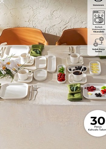 Porselen Kahvaltı Takımı
