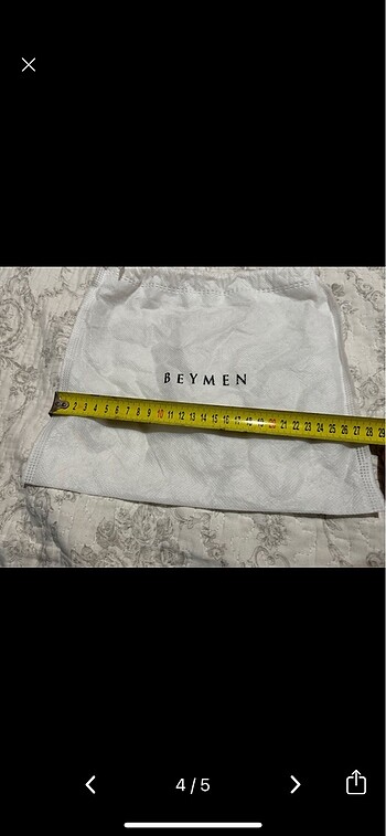Beden beyaz Renk Beymen kese