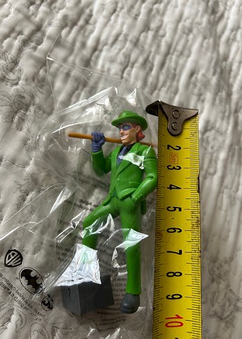 Beden Yeşil takım elbiseli Riddler aksiyon figürü
