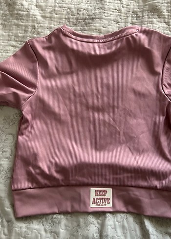 Zara Kız Çocuk Pembe Kısa Kollu Tişört - Görsel 5