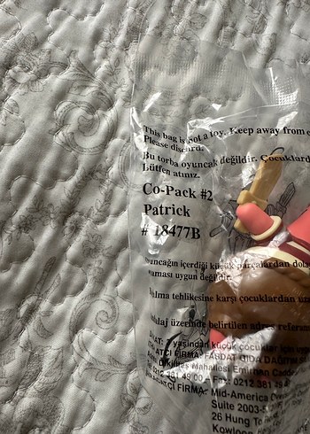 Patrick Süngerbob (sıfır paketli) - Görsel 2