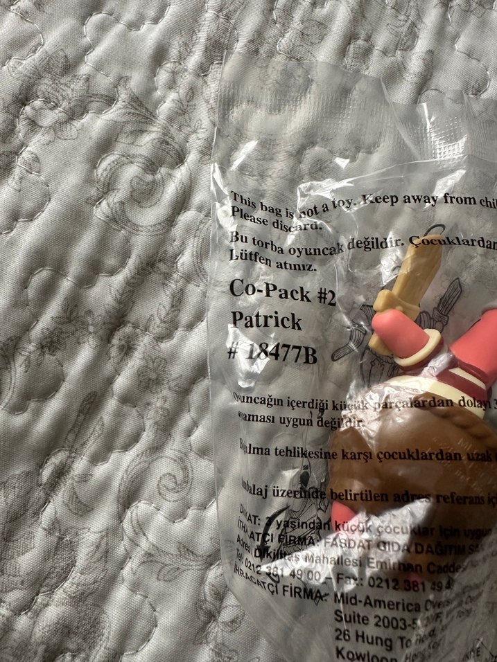 Patrick Süngerbob (sıfır paketli) - Görsel 2