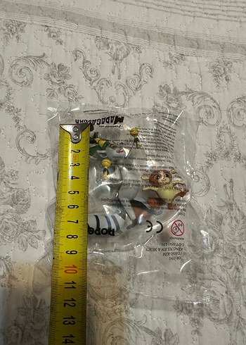 Madagascar Temalı Gri Figür Seti - Görsel 4