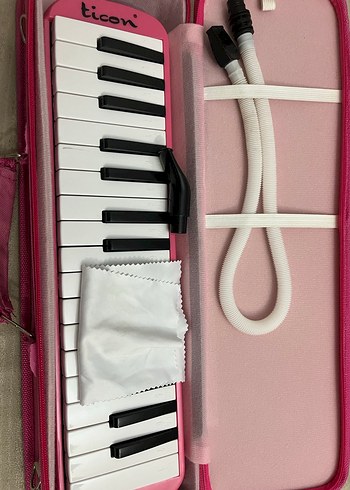 Pastel Pembe Melodika - Görsel 3