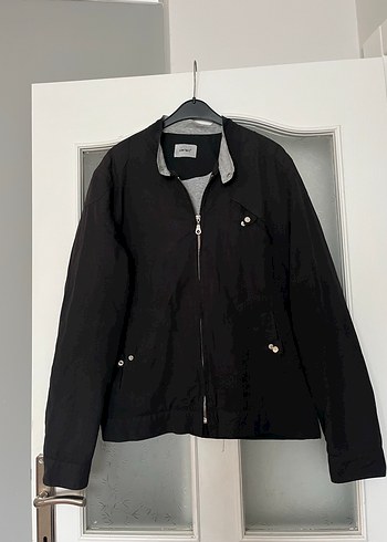 Gri DüğmeliKeten Ceket - Görsel 2