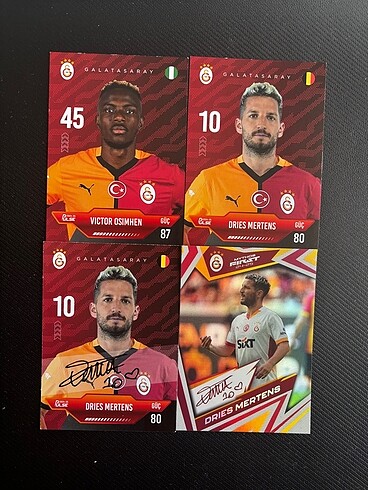 Galatasaray lisanlı kart imzalı