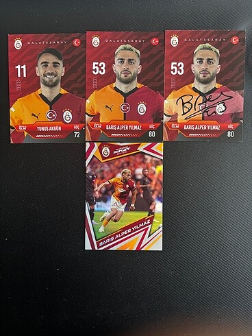 Galatasaray lisanlı kart imzalı