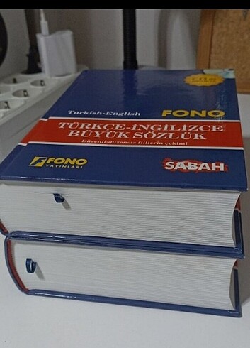Orijinal FONO İngilizce-TR sözlük seti 2Li + CD! SIFIR ÜRÜN! - Görsel 3