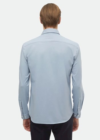 Ramsey Düğmeli Erkek Ofis Gömleği - Görsel 3