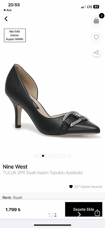 Nine West Ayakkabı