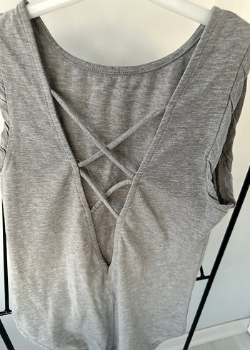 Pull and Bear Çıtçıtlı Body Askılı Tshirt - Görsel 3