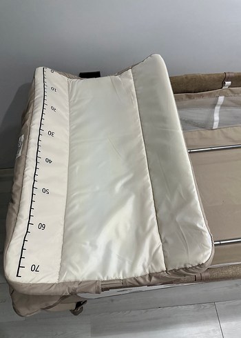 Bej KRAFT Calipso Elite Oyun Parkı Yatağı Beşiği - Görsel 4