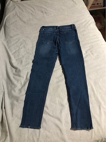 Koyu mavi kot pantolon rich star - Görsel 4