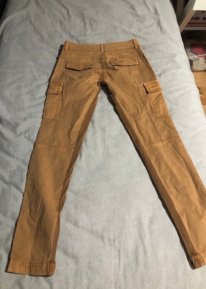 Kalın düz kesim Pantolon - Görsel 3