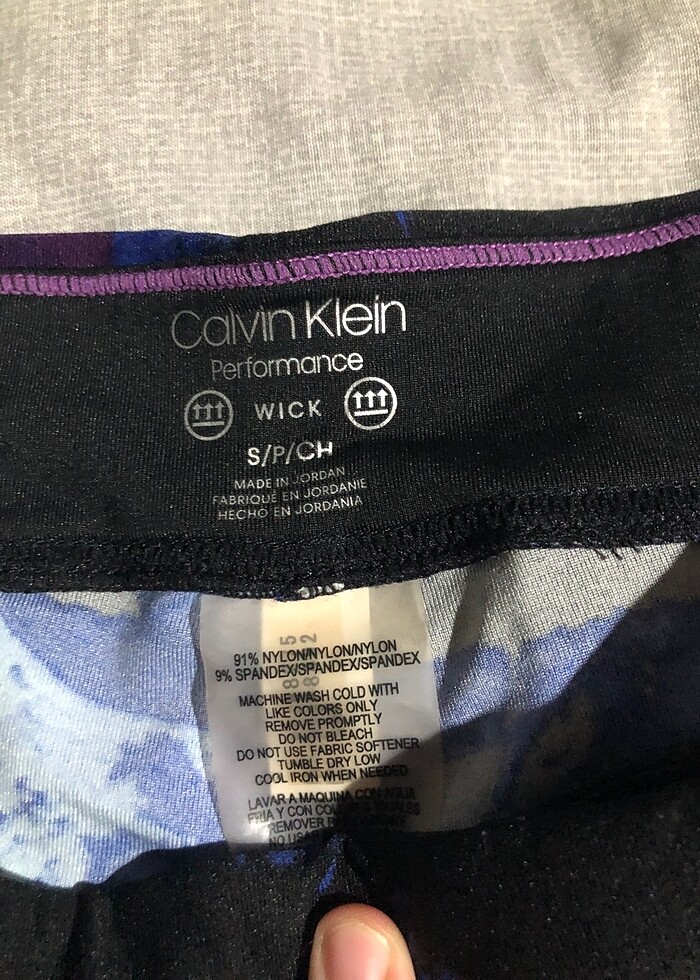 Spor tayt calvin klein orijinal sporcu taytı - Görsel 2