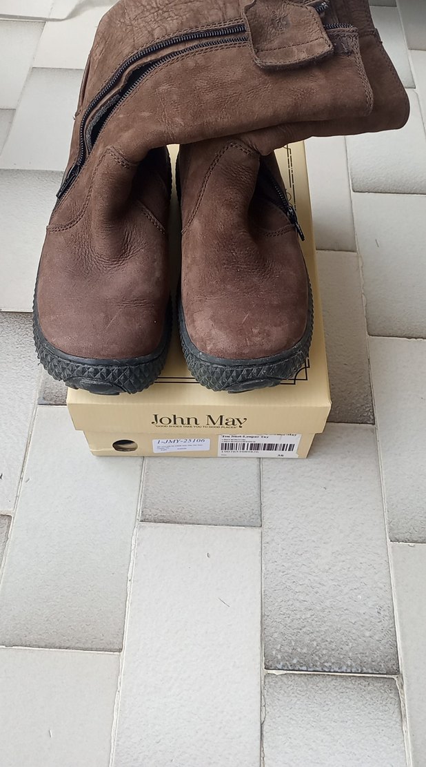 Buldozer marka kahverengi Süet çizme - Görsel 3