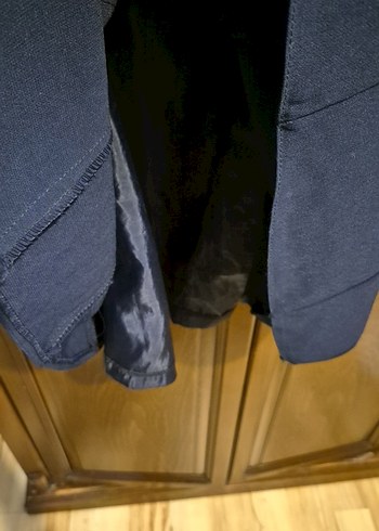 Lacivert Piliseli Midi Elbise - Görsel 6