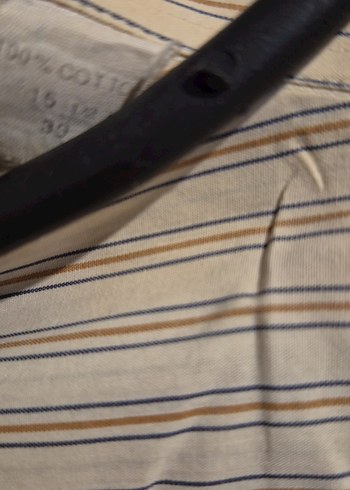 Beymen Beyaz Gri Çizgili Erkek Gömlek - Görsel 6