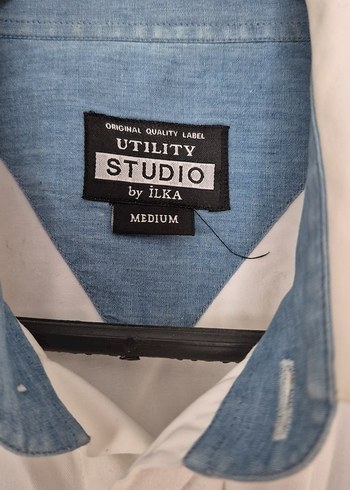 Beyaz Pamuklu Erkek Gömlek - Görsel 2