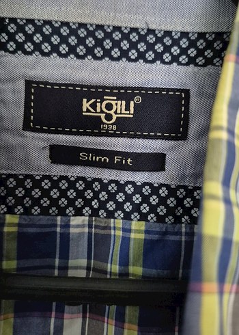 Kiğılı marka Erkek ekoseli Kısa Kollu Gömlek - Görsel 2