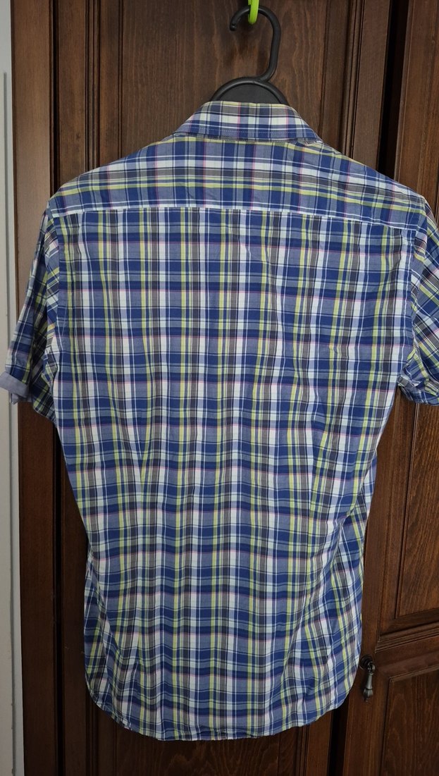 Kiğılı marka Erkek ekoseli Kısa Kollu Gömlek - Görsel 4