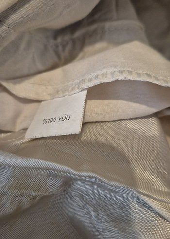 Gri kumaş Pilili Erkek Pantolon - Görsel 3