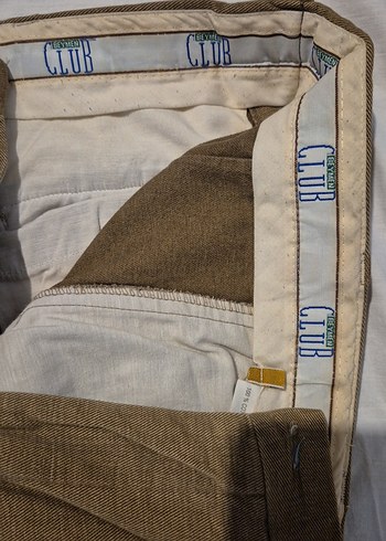 Beymen club Bej Keten Erkek Pantolon - Görsel 3