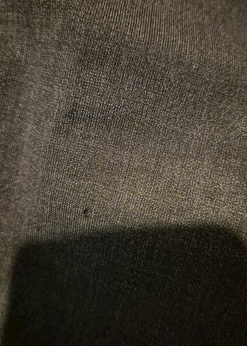 Zara marka Gri Regular Fit Düğmeli Erkek Kumaş Pantolon - Görsel 5