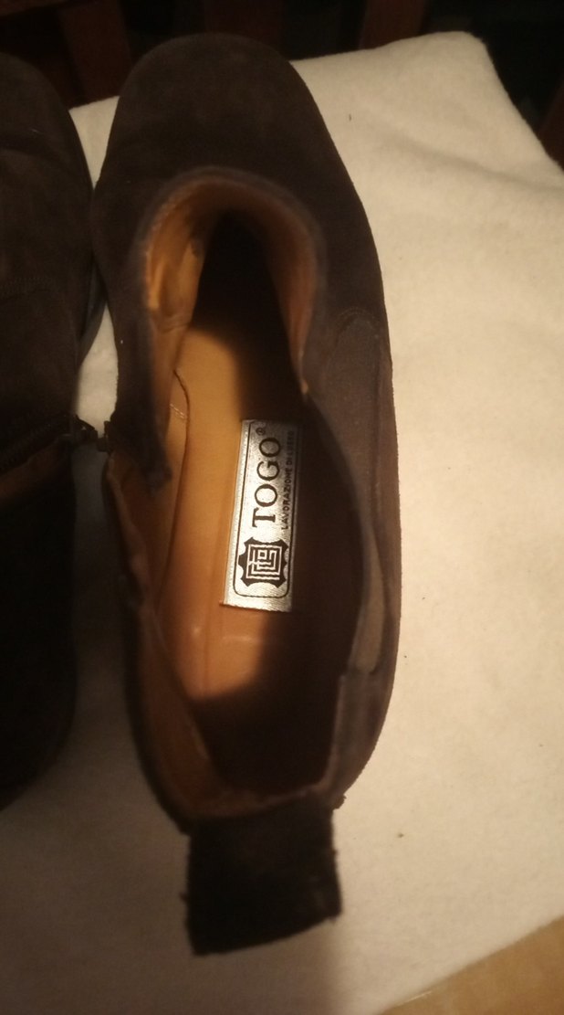 Kahverengi Süet  Kadın Bot - Görsel 4