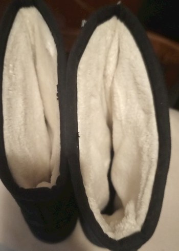 Adidas marka siyah süet çizme - Görsel 4