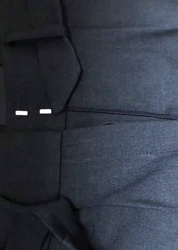 House of camellia Kadın SiyahKemerli Midi KumaşPantolon 36 beden - Görsel 5